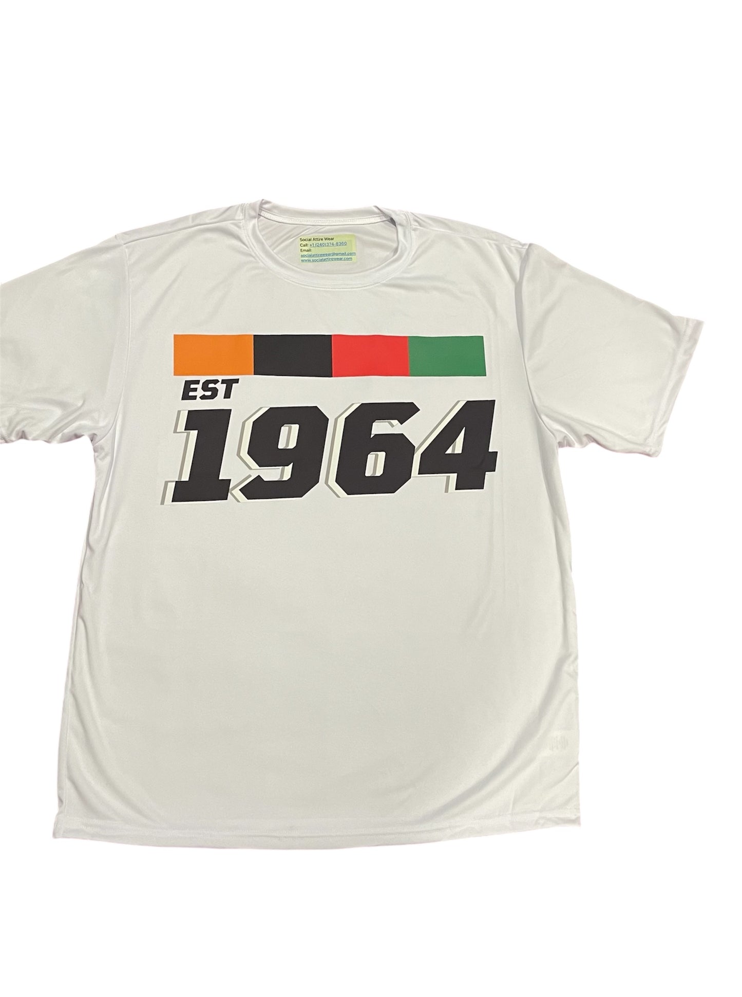 Short sleeve white 1964bT-Shirt