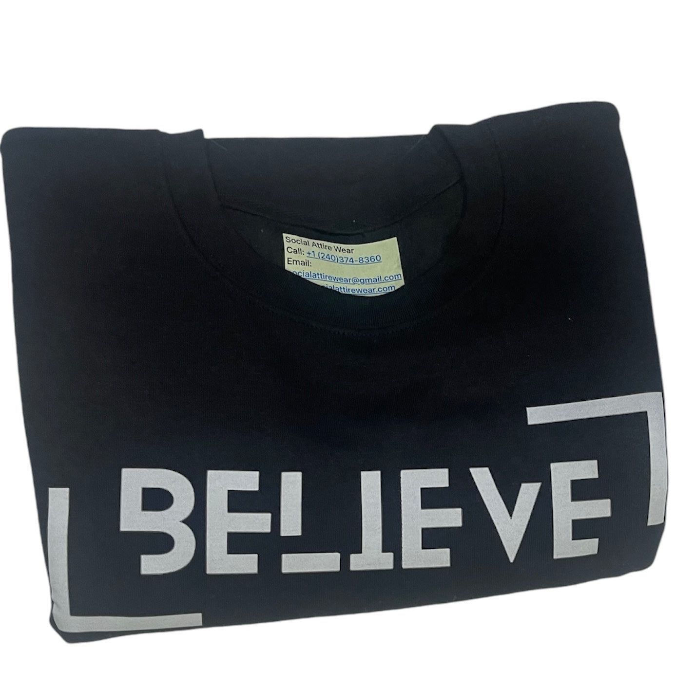 BELIEVE Long sleeve sweatshirt